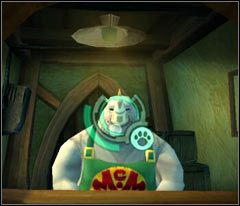 Znajdziesz się w punkcie naprawczym prowadzonym przez trzech - 05 Hillys | Beyond Good & Evil - Beyond Good & Evil - poradnik do gry