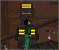 Uważaj na taśmach a już w szczególnoście na tych z laserami (screen) - 19 Hillys | Beyond Good & Evil - Beyond Good & Evil - poradnik do gry