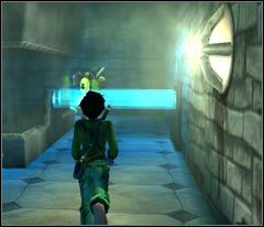 W kolejnym pomieszczeniu wpadniesz na pojedynczego wartownika, jego załatwisz chyba bez problemu - 35 Nutripils Factory | Beyond Good & Evil - Beyond Good & Evil - poradnik do gry
