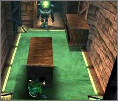 Schowaj się na samym dole ponieważ do windy wejdzie wrogi strażnik - 41 Hillys | Beyond Good & Evil - Beyond Good & Evil - poradnik do gry