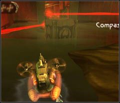 Po kilku chwilach wpadniesz do pierwszego pomieszczenia z laserami - 49 Slaughterhouse | Beyond Good & Evil - Beyond Good & Evil - poradnik do gry