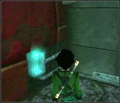 Skieruj się do miejsca pilnowanego przez trzeciego strażnika (jedyny możliwy korytarz) - 60 Slaughterhouse | Beyond Good & Evil - Beyond Good & Evil - poradnik do gry