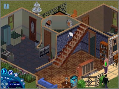 Teraz musimy zapewnić naszemu simowi swobodne poruszanie się po domu - Zakwaterowanie | The Sims Randka - The Sims: Randka - poradnik do gry