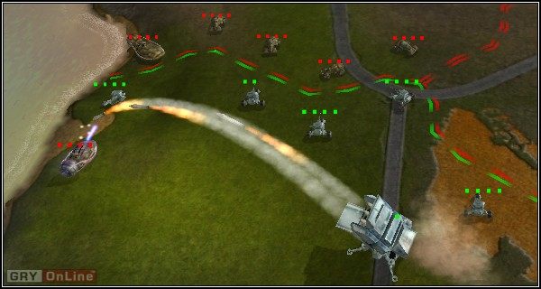 Za pieniądze otrzymane od partyzantów zdecydowałem się na zakup wyrzutni rakiet - tych nigdy za dużo, :-) byleby trzymać je poza zasięgiem wrogiego ognia - Pierwszy kontakt z wrogiem | Faza 1 | Massive Assault - Massive Assault - poradnik do gry