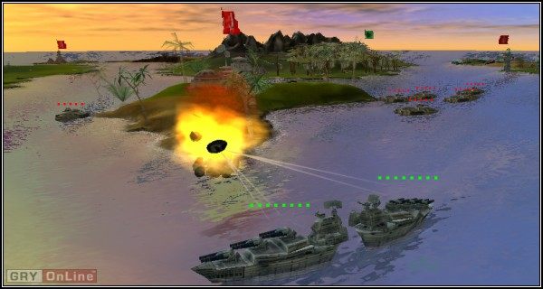 Dlatego polecam oparcie swojej floty na okrętach wojennych - Pierwsze kontakty z przeciwnikiem na morzu | Faza 1 | Massive Assault - Massive Assault - poradnik do gry