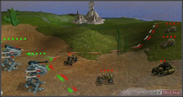 Mając do wyboru atak na słabsze jednostki, które znajdują się bliżej albo na silniejsze bardziej oddalone, zawsze należy wybierać drugą możliwość - Ustawienie jednostek na linii frontu | Faza 3 i 4 | Massive Assault - Massive Assault - poradnik do gry