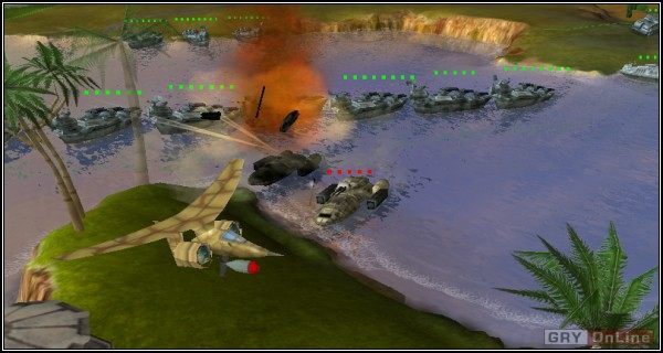 Nie wiem, czy trzeba to szczególnie podkreślać, jak ważne jest utrzymywanie swojej floty poza zasięgiem wrogich bombowców - Faza 4 - Utrzymanie floty | Faza 3 i 4 | Massive Assault - Massive Assault - poradnik do gry