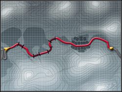 Prościutka plansza, można by rzec, chwila wytchnienia przed następnym zleceniem od Dietera - Test Driver (1) | Factory Driver w Need for Speed Porsche 2000 - Need for Speed: Porsche 2000 - poradnik do gry