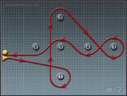 Kolejna mapa z wyśrubowanym limitem czasowym oraz przebrzydłymi nawrotami - Test Driver (2) | Factory Driver w Need for Speed Porsche 2000 - Need for Speed: Porsche 2000 - poradnik do gry