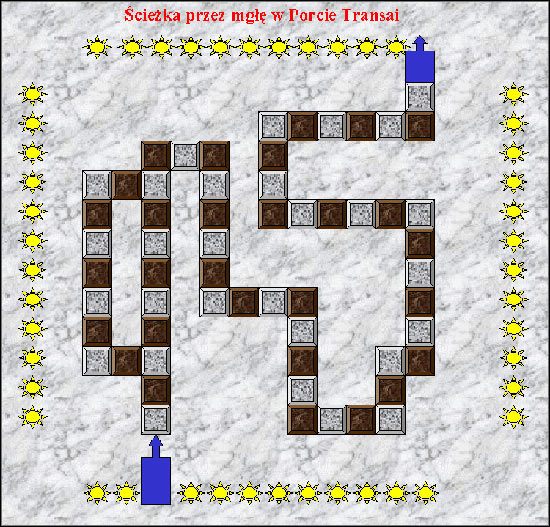 Rysunek B - Ścieżka przez mgłę w Porcie Transai - 16. PORT TRANSAI cz.1 | Schizm II Kameleon - Schizm II: Kameleon - poradnik do gry
