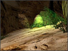 Tym razem, kiedy przedstawiłem się jako Triga, totem przepuścił mnie bez większych oporów - 24. STREFA NEUTRALNA | Schizm II Kameleon - Schizm II: Kameleon - poradnik do gry