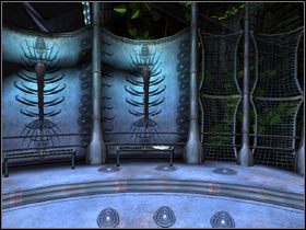 Na ławce nieopodal leżała kamienna tablica - 46. PORT TRANSAI | Schizm II Kameleon - Schizm II: Kameleon - poradnik do gry