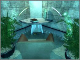 Zanim wyjdziesz na zewnątrz skieruj się do widocznych obok schodów - Upper Seattle City Center #1 | Seattle | Deus Ex Invisible War - Deus Ex: Invisible War - poradnik do gry