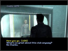 Podejdź do kobiety stojącej przy okienku - Club Vox #1 | Seattle | Deus Ex Invisible War - Deus Ex: Invisible War - poradnik do gry