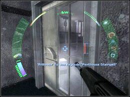 Wracaj do klatki schodowej i idź na samą górę - Emerald Suites #3 | Seattle | Deus Ex Invisible War - Deus Ex: Invisible War - poradnik do gry