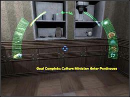 Podejdź kawałek do przodu - Emerald Suites Penthouse | Seattle | Deus Ex Invisible War - Deus Ex: Invisible War - poradnik do gry