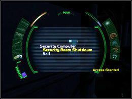 Podejdź do terminalu komputerowego (po lewej) i włam się do systemu - Emerald Suites Penthouse | Seattle | Deus Ex Invisible War - Deus Ex: Invisible War - poradnik do gry