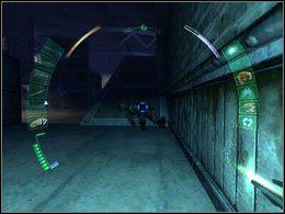 Od razu KUCNIJ, aby uniknąć wzroku strażników - Sophia Saks Hangar | Seattle | Deus Ex Invisible War - Deus Ex: Invisible War - poradnik do gry