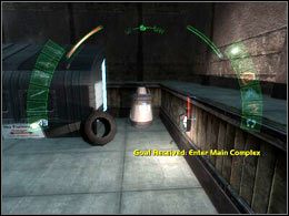 Podejdź kawałek do przodu - Mako Ballistics Exterior #1 | Seattle | Deus Ex Invisible War - Deus Ex: Invisible War - poradnik do gry