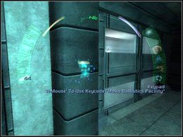 Skieruj się do drzwi prowadzących do wnętrza kompleksu - Mako Ballistics Exterior #1 | Seattle | Deus Ex Invisible War - Deus Ex: Invisible War - poradnik do gry