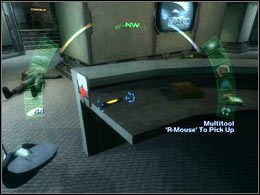 Możesz już wstać i zająć się zbadaniem biurka, przy którym stała recepcjonistka - Mako Ballistics Interior #1 | Seattle | Deus Ex Invisible War - Deus Ex: Invisible War - poradnik do gry