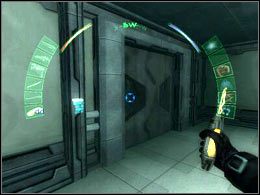 Skieruj się do charakterystycznych masywnych drzwi - Mako Ballistics Interior #1 | Seattle | Deus Ex Invisible War - Deus Ex: Invisible War - poradnik do gry