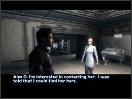 Koniecznie zapisz stan gry, tym bardziej, że podstawowa wersja gry lubi się w tej lokacji wykrzaczać - Mako Ballistics BioLab | Seattle | Deus Ex Invisible War - Deus Ex: Invisible War - poradnik do gry