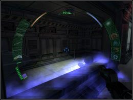 Możesz już iść na piętro (chyba, że chcesz słuchać komentarzy Obcego :-)) - Mako Ballistics BioLab | Seattle | Deus Ex Invisible War - Deus Ex: Invisible War - poradnik do gry