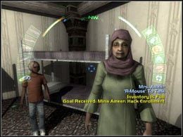 Porozmawiaj z doktorem a następnie Panią Ameer - Order Mosque #1 | Cairo | Deus Ex Invisible War - Deus Ex: Invisible War - poradnik do gry