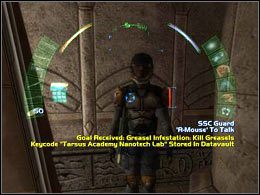 Podejdź do szyby - Arcology Tarsus Academy | Cairo | Deus Ex Invisible War - Deus Ex: Invisible War - poradnik do gry