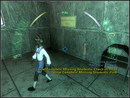 Podejdź do otwartej kratki i kucnij - Arcology Tarsus Academy | Cairo | Deus Ex Invisible War - Deus Ex: Invisible War - poradnik do gry