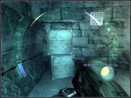 Jeśli chcesz możesz zbadać resztą katedry - Black Gate Ruins | Trier | Deus Ex Invisible War - Deus Ex: Invisible War - poradnik do gry