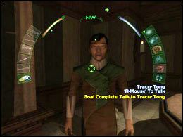 Jeśli chcesz możesz dozbroić się u Omar Traderów - Nine Worlds Tavern #2 | Trier | Deus Ex Invisible War - Deus Ex: Invisible War - poradnik do gry