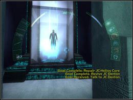 JC Denton zostanie wskrzeszony - JC Dentons Sanctuary | Antarctica | Deus Ex Invisible War - Deus Ex: Invisible War - poradnik do gry