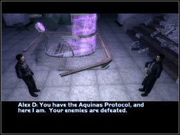 Po znalezieniu się na powierzchni ponownie włącz przyśpieszenie ruchów - ZAKOŃCZENIE 3 - APOSTLECORP | Zakończenia | Deus Ex Invisible War - Deus Ex: Invisible War - poradnik do gry