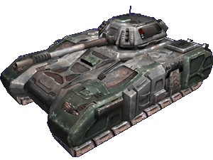 Ostatnio zastąpiony nowym modelem, czołg Goliath służył wojsku przez dwie dekady jako ofensywna broń czołowej linii - Pojazdy cz.1 | Unreal Tournament 2004 - Unreal Tournament 2004 - poradniki