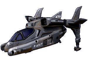 Używane przez ponad pół wieku, Myśliwce Kosmiczne Ludzi (znane jako Orły) były wybierane do wojskowych misji sabotażowych i infiltracyjnych - Pojazdy cz.3 | Unreal Tournament 2004 - Unreal Tournament 2004 - poradniki