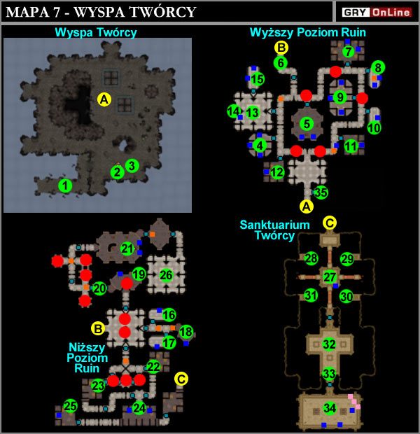 A - Wyspa Twórcy / Wyższy Poziom Ruin - Wyspa Twórcy | ROZDZIAŁ 2 | Neverwinter Nights Hordes of the Underdark - Neverwinter Nights: Hordes of the Underdark - poradnik do gry