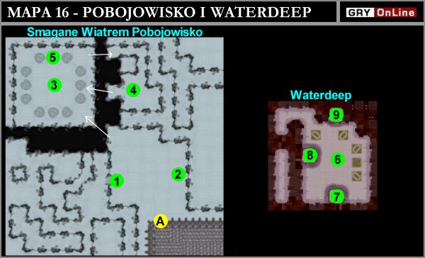 A - Dziedziniec Fortecy / Smagane Wiatrem Pobojowisko - Pobojowisko i Waterdeep | ROZDZIAŁ 3 - Neverwinter Nights: Hordes of the Underdark - poradnik do gry