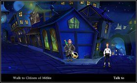 Idziemy w stronę wioski [M1: 2 - Cz. I - Trzy próby (Początek) | Opis przejścia The Secret of Monkey Island - The Secret of Monkey Island - poradnik do gry