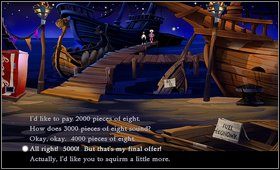 Wracamy do Emporium Stana [M1: 9 - Cz. I - Trzy próby (Kompletowanie załogi) | Opis przejścia - The Secret of Monkey Island - poradnik do gry