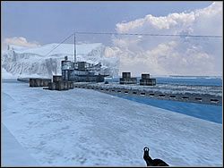 Wejdź po pomoście na pokład i wespnij się na najwyższą część pokładu (jeśli nie wiesz jak, skorzystaj z mapy taktycznej i nakaż żołnierzowi tam wyjść) - Iceberg cd. | Operation Snowball do Hidden and Dangerous 2 - Hidden and Dangerous 2 - poradnik do gry