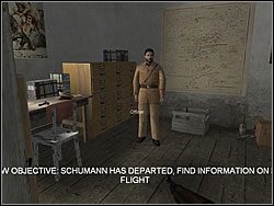 Nim zajmiesz się poszukiwaniem dokumentów, sprawdź jeszcze jedno pomieszczenie głównego budynku - Spaghetti Airport cd. | Operation Nomad | Hidden and Dangerous 2 - Hidden and Dangerous 2 - poradnik do gry