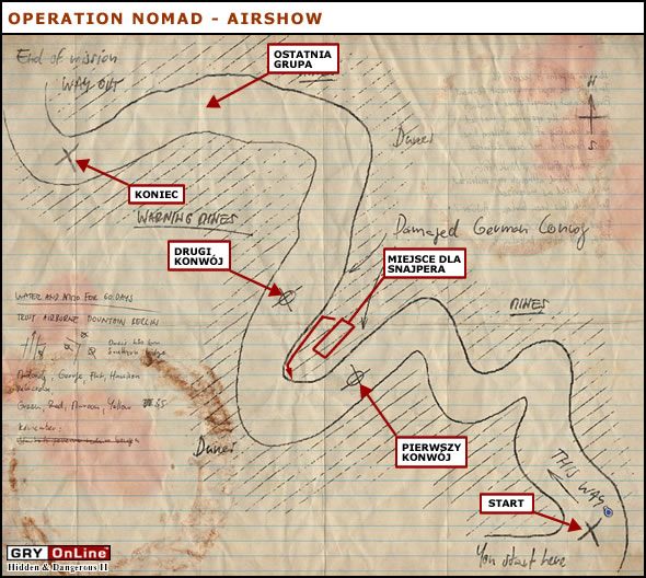Tym razem czeka Cię przejażdżka przez pustynne drogi Afryki - Airshow | Operation Nomad | Hidden and Dangerous 2 - Hidden and Dangerous 2 - poradnik do gry