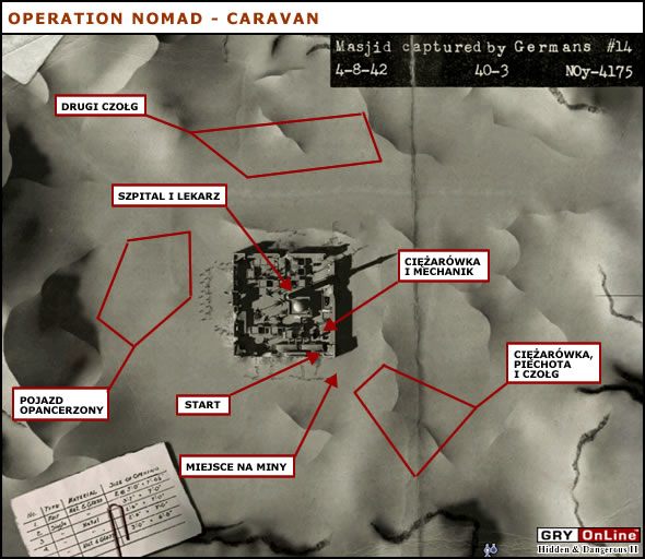 Teren ten sam, co przy poprzednim zadaniu - Caravan | Operation Nomad | Hidden and Dangerous 2 - Hidden and Dangerous 2 - poradnik do gry