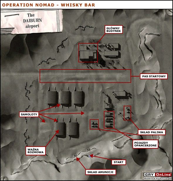 Czeka Cię trudne zadanie - Whisky Bar | Operation Nomad | Hidden and Dangerous 2 - Hidden and Dangerous 2 - poradnik do gry