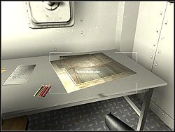 Zanim opuścisz łódź, możesz udać się do pomieszczeń na mostku i odszukać p0lany rejsowe, umieszczone na jednym ze stołów - Steam Piping cd. | Operation Seawolf | Hidden and Dangerous 2 - Hidden and Dangerous 2 - poradnik do gry