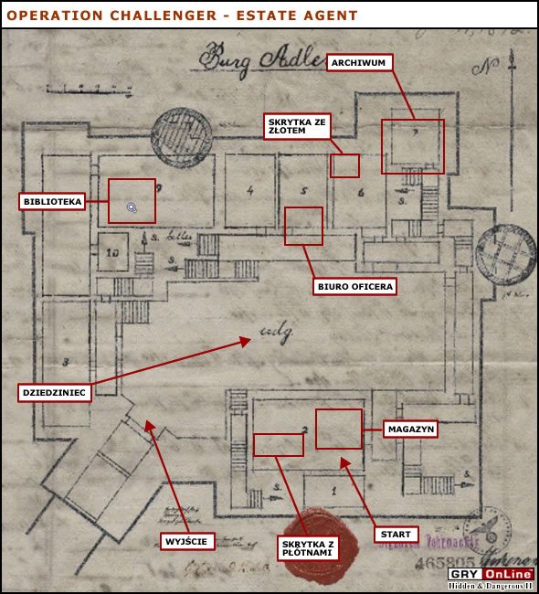 Znajdujesz się we wrogim kompleksie - Estate Agent | Operation Challenger | Hidden and Dangerous 2 - Hidden and Dangerous 2 - poradnik do gry