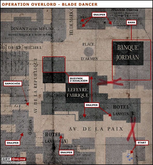 Musisz wspomóc sojuszników walczących o utrzymanie banku w centrum miasta - Blade Dancer | Operation Overlord | Hidden and Dangerous 2 - Hidden and Dangerous 2 - poradnik do gry