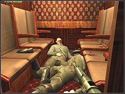 Wejdź następnie do czerwonego wagonu - Mole in the Hole cd. | Operation Liberator | Hidden and Dangerous 2 - Hidden and Dangerous 2 - poradnik do gry